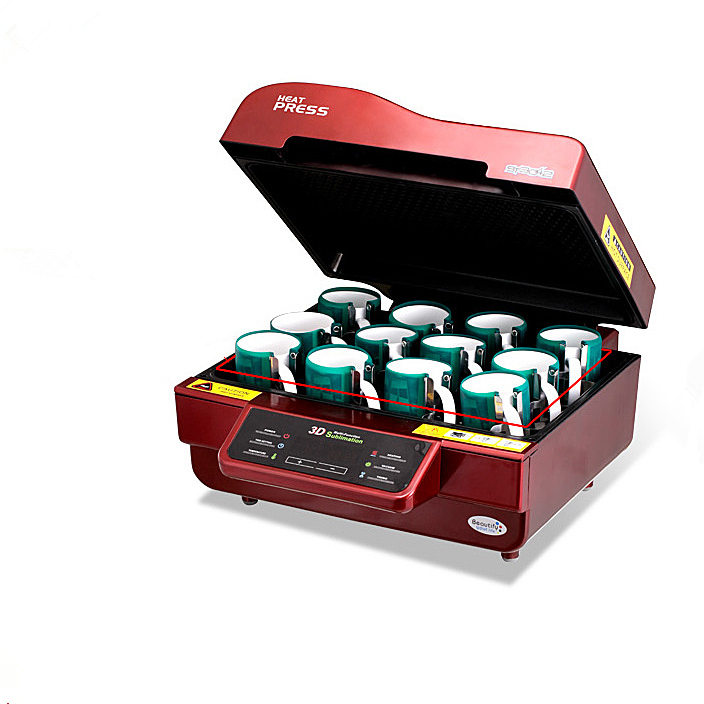 3d dye sublimation vacuum Heat press machine digital heat transfer printing machine for phone sublimation
