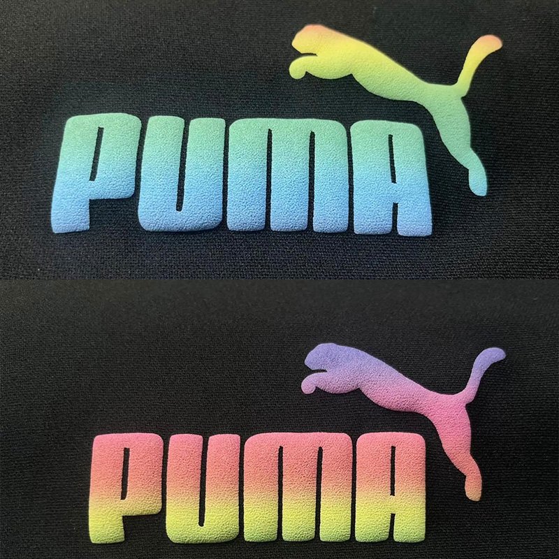 Custom 3D Puff Heat Transfer Vinyl Designs for T-Shirts Screen Printed 3D Silicone Logo Heat Transfer for Garments