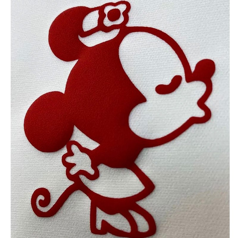 Custom 3D Puff Heat Transfer Vinyl Designs for T-Shirts Screen Printed 3D Silicone Logo Heat Transfer for Garments