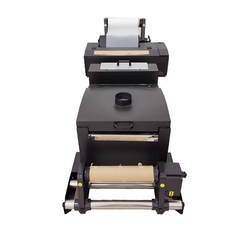 YILEE Mini 34CM Dtf Powder Shaker and Dryer Shaking Machine with 4 Heat Tubes for L1800 P400 Printer Logo Printing CE A3 56 35cm