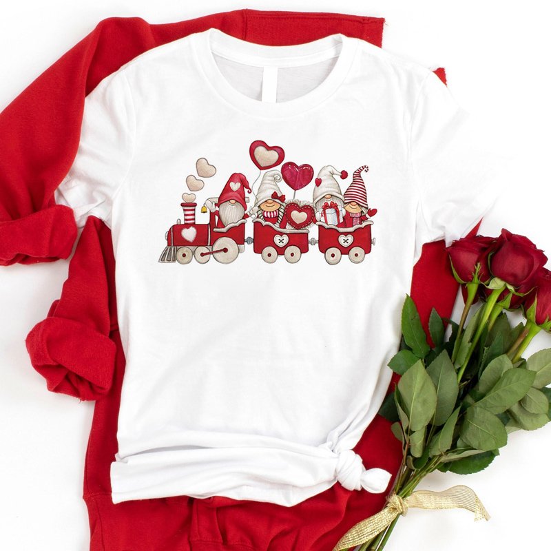 Valentines Day Heat Transfer for T Shirts Heat Press Stickers Transfer Printing Iron On Transfer for Clothes
