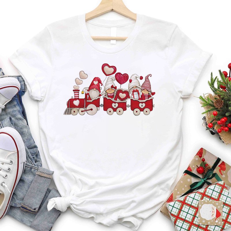 Valentines Day Heat Transfer for T Shirts Heat Press Stickers Transfer Printing Iron On Transfer for Clothes