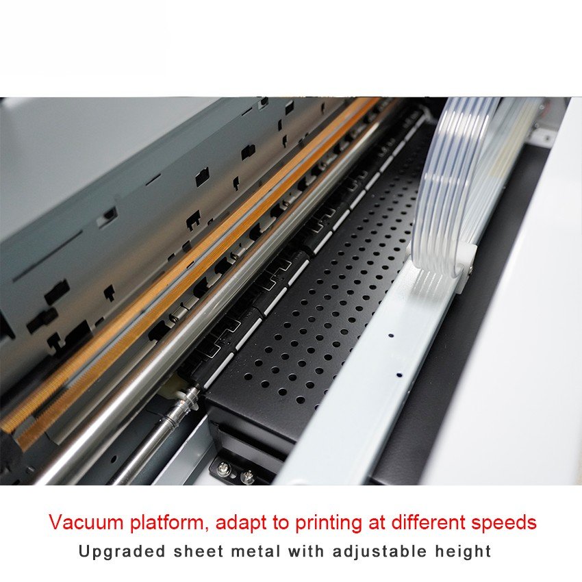 L1800/DX5/R1390 small pet film t shirt textile printing machine a3 DTF flatbed printer and dtf dryer for dtf
