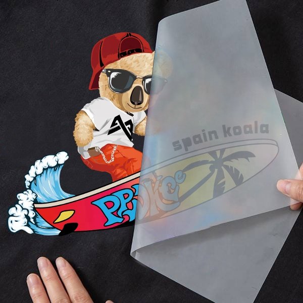 Yunshang custom Size Hot Sale PET DTF Transfers Screen Vinyl Heat Transfer Printing for t-shirt