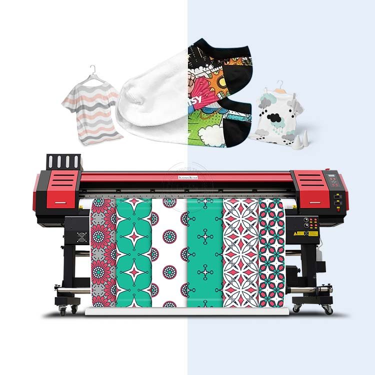 1.8m 3.2m Sublimation Ink And Heat transfer Inkjet Printers Machine Best For T Shirt Textile print Shop Home Business