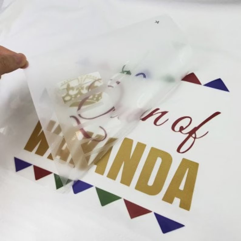 DIY bulk screen heat transfer prints dtf plastisol sticker printing transfers for T-shirt Christmas iron on stickers