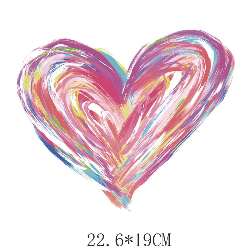 High Quality DTF Vinyl for Clothing Packaging Valentine's Day Logo Printed Transfer Printing Film Wholesale for T-Shirts & Bags