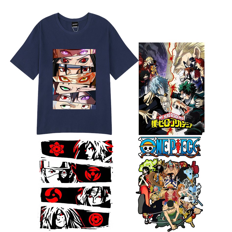 Manufacturers wholesale cheap price custom cartoon designs printable vinyl 'iron pair heat transfer printing