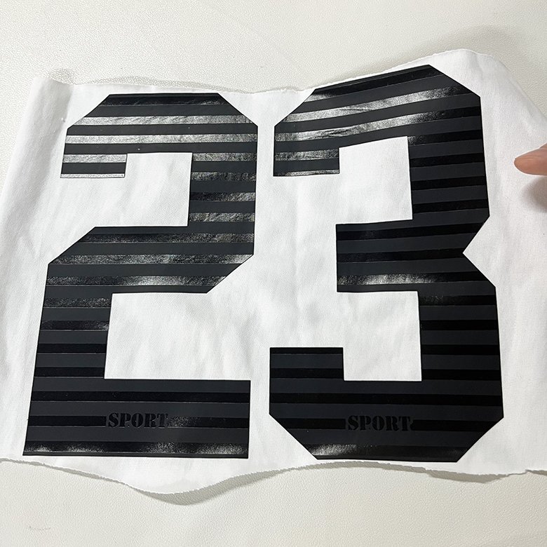 Wholesale services heat transfer production service t shirt clothing jersey number vinyl label iron on custom transfer printing