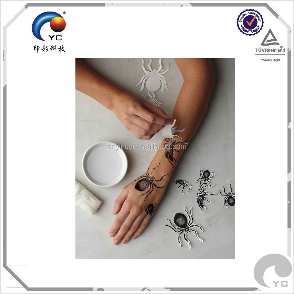 TNK Series Special Screen Printing Ink For Temporary Tattoo Sticker