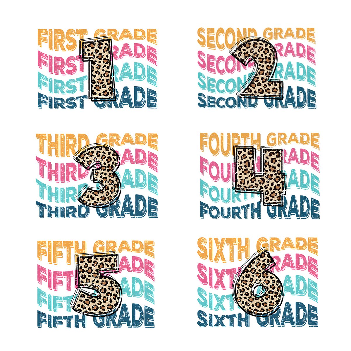 DTF heat transfers Stickers school day Wholesale Heating transfer Iron on heating transfers for T-Shirts hoodies school bags