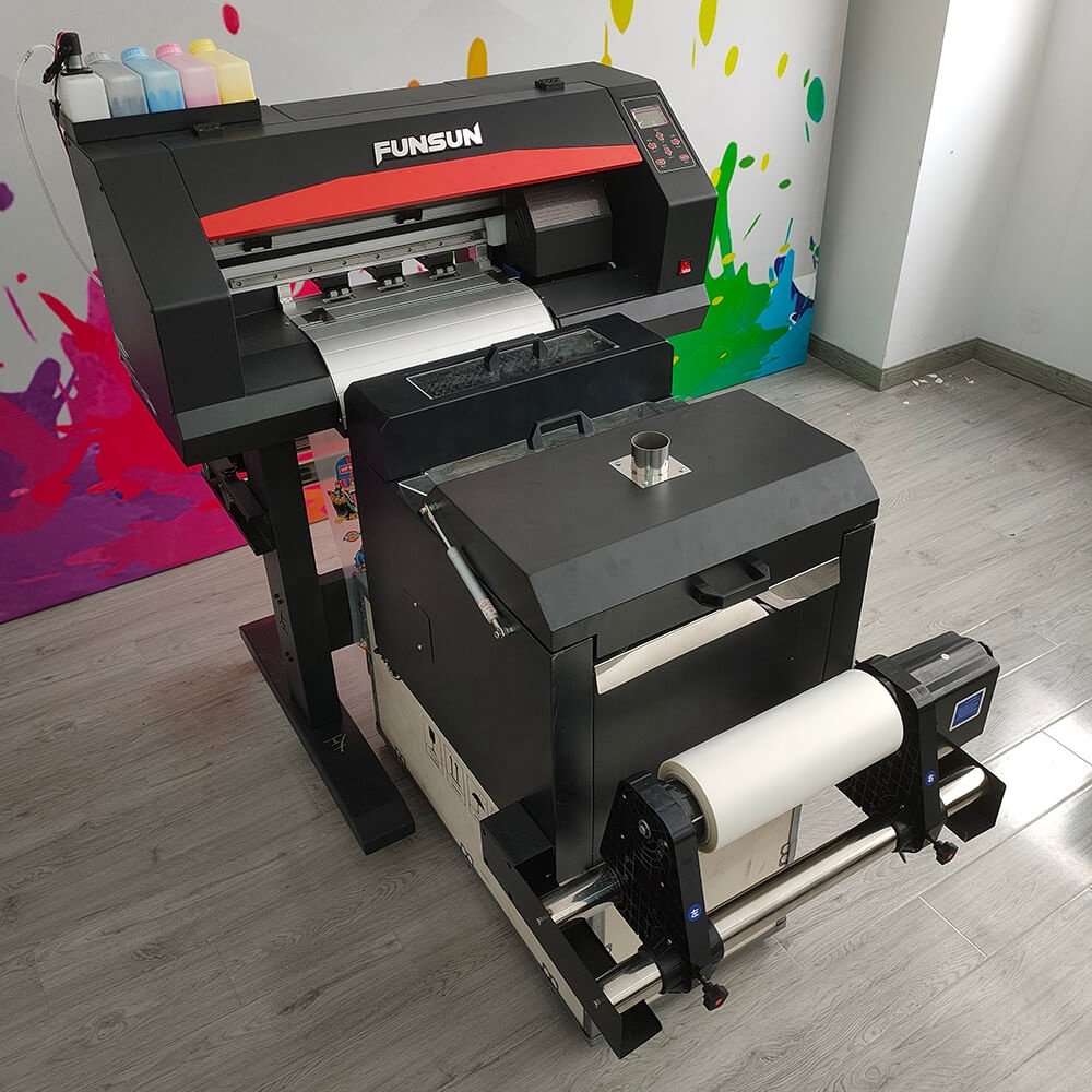 Funsun Direct To Pet Film 30cm T-shirt DTF Printer All Textile Printing for Printing T shirt Garment Heat Transfer Print