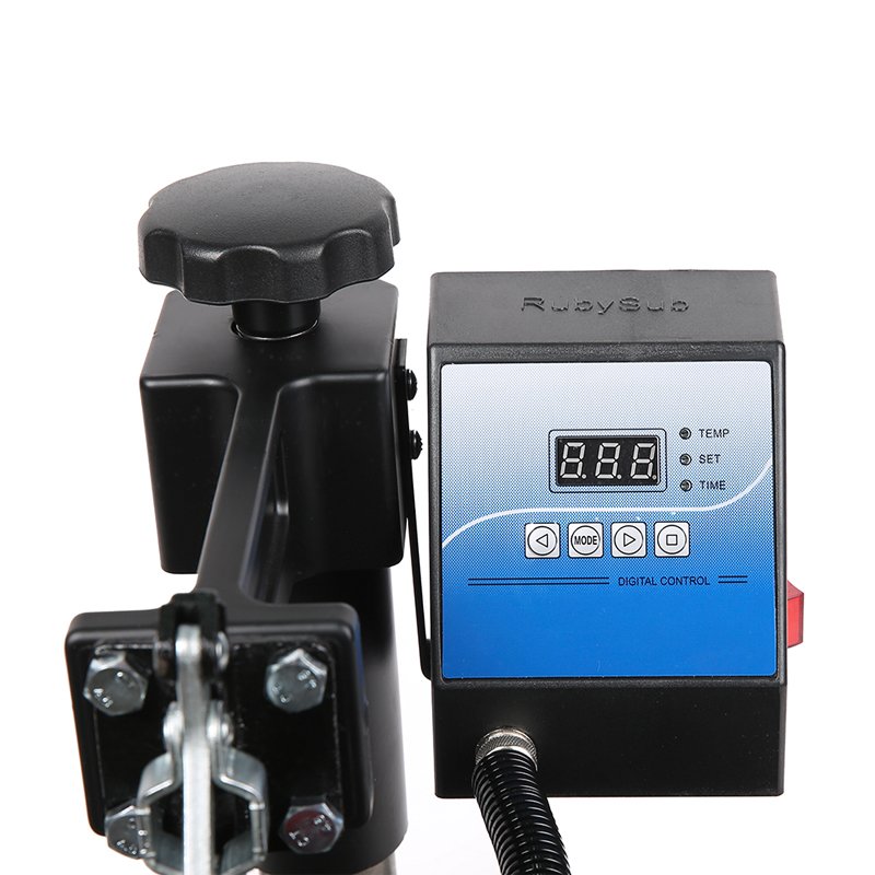 RubySub 5 in 1 Heat Press Machine Digital T-shirt Heat Transfer 12" x 15" Sublimation Machine for Mug Hat Plate Print