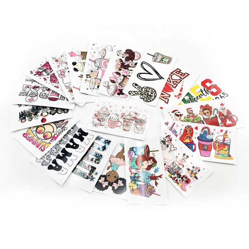 Uv dtf cup wrap transfer stickers uv dtf cup wrap transfers christmas uv dtf cup wrap transfers 16oz alta calidad