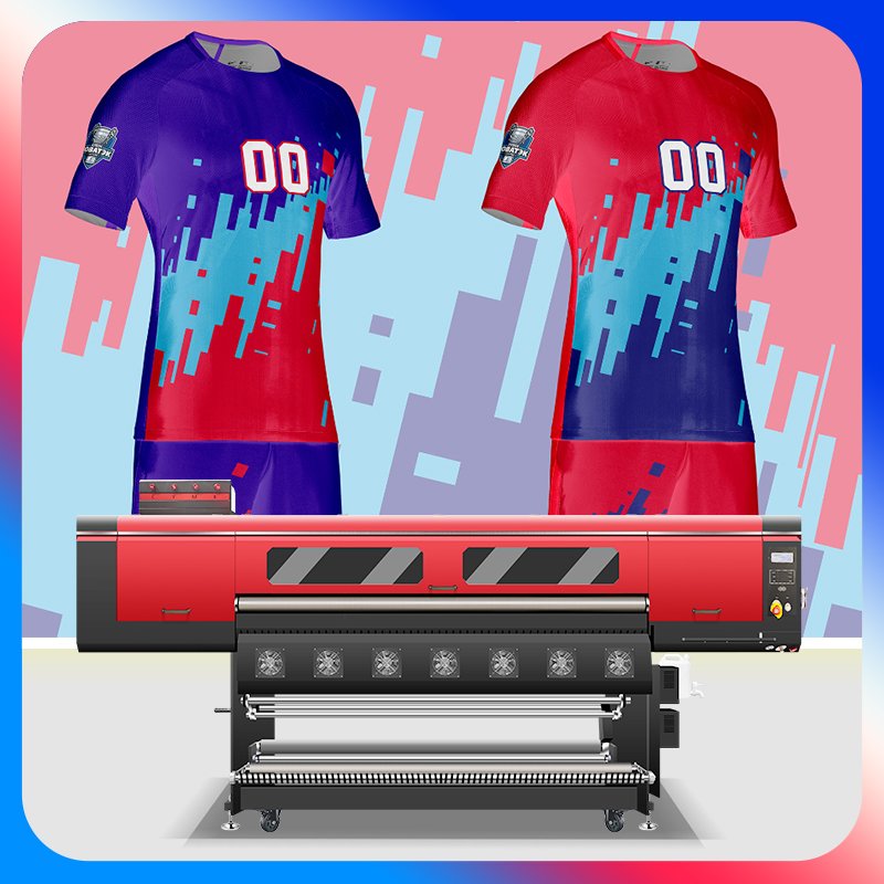MT P1908A1 A1 Dye Sublimation Printer with 8pcs Epson i3200 Printheads for Precision Transfer Paper Printing