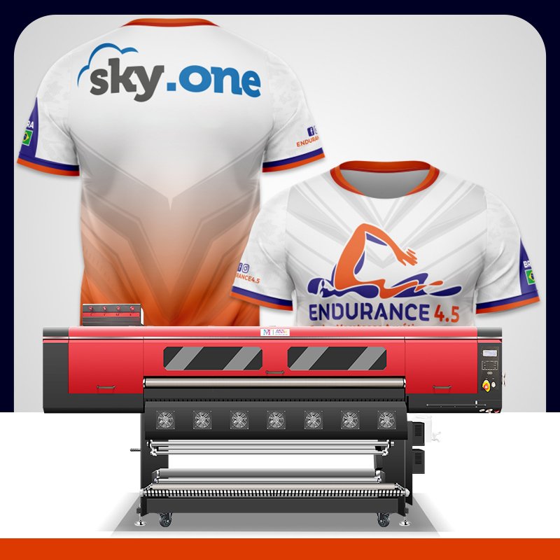 MT P1908A1 A1 Dye Sublimation Printer with 8pcs Epson i3200 Printheads for Precision Transfer Paper Printing