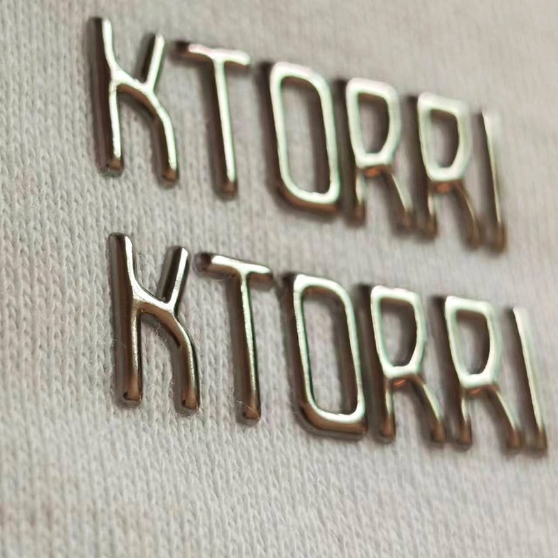 Custom Tags Heat Transfer Stickers PVC High-frequency Bright Surface Brand Logo Transfer Embossed TPU 3D for Leather Pp Bag