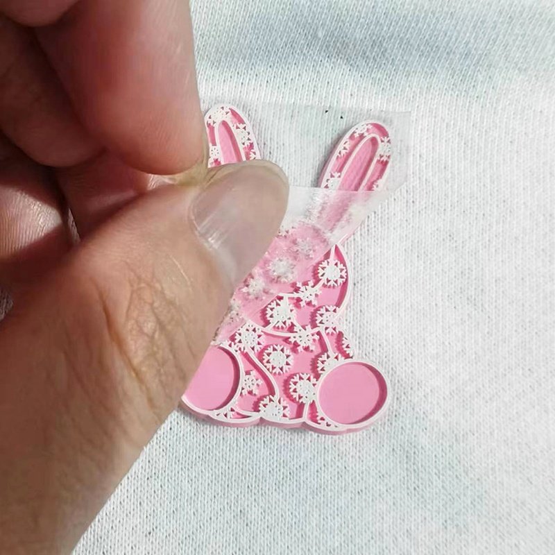 Luxury Silicon Care Label For Garment Logo Silicone Tag Heat Transfer Raised Sticker 3d Rubber Fashion With 3m Satin For Leather