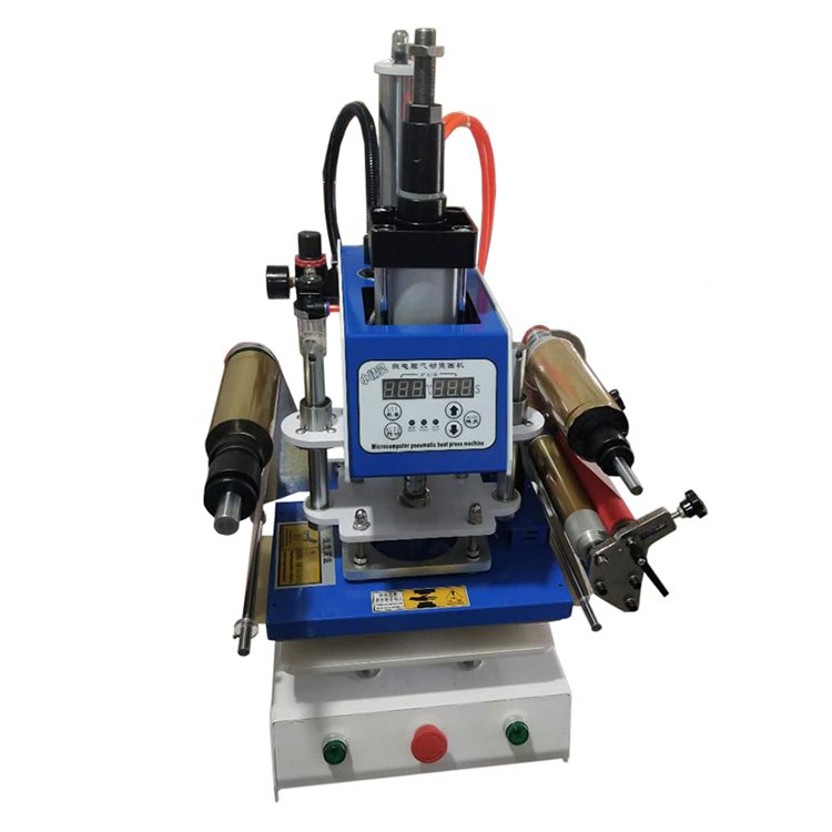 Full Automatic Hot Foil Stamping Machine Paper Leather And Plastic Embossed Machine Stamping Trademark Shoebox Bronzing Machine