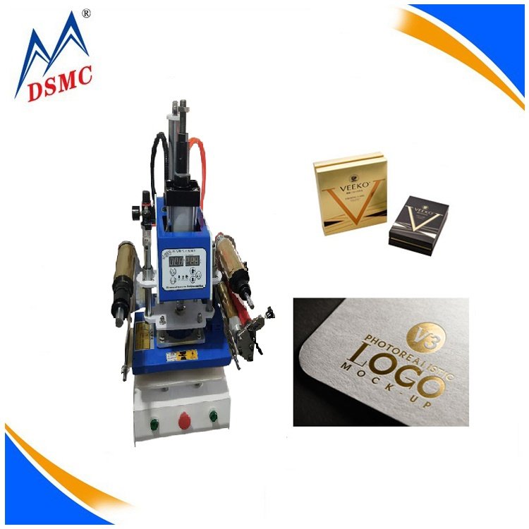 Full Automatic Hot Foil Stamping Machine Paper Leather And Plastic Embossed Machine Stamping Trademark Shoebox Bronzing Machine