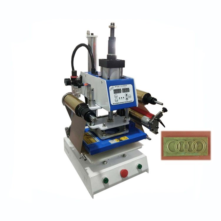 Full Automatic Hot Foil Stamping Machine Paper Leather And Plastic Embossed Machine Stamping Trademark Shoebox Bronzing Machine