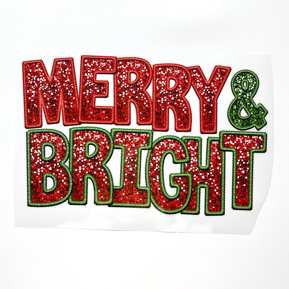 Hot selling Christmas Grinch new designs Screen Prints transfer Plastisol Printing sled bow DTF heat transfer for hoodies