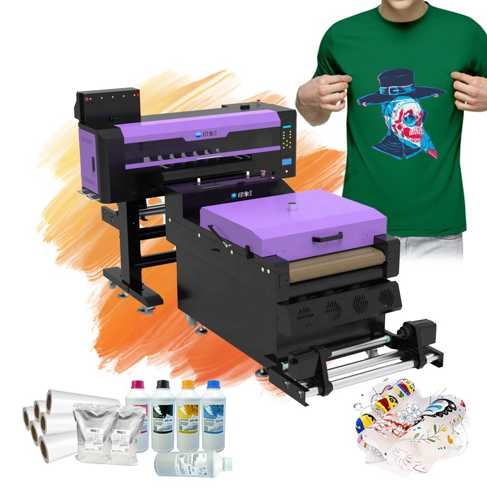 digital transfer printing pet film inkjet printer heat transfer sticker printing machine