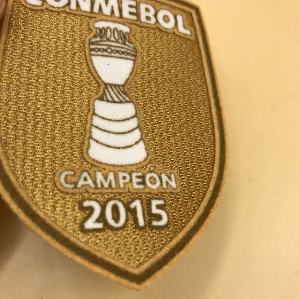 Tatami Flock Patch Heat Transfer Printing Ucl Champions League 3d Flocking Patch Soccer Jersey Club Football Team Logo Patches