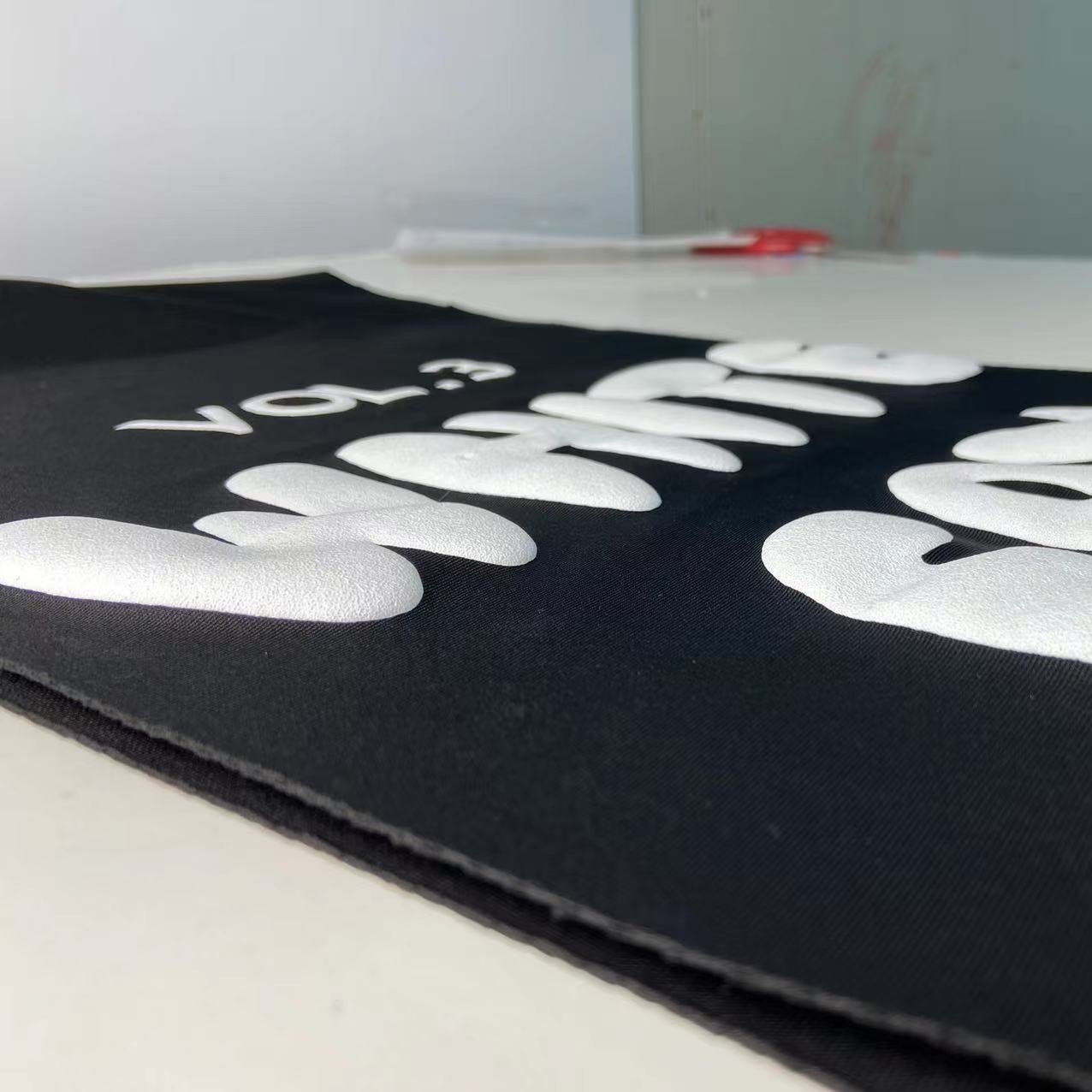 Factory Custom Customization Printed Wash Care Clothing Label for Garment 3d Logo Printing Heat Transfer Sticker Custom Color