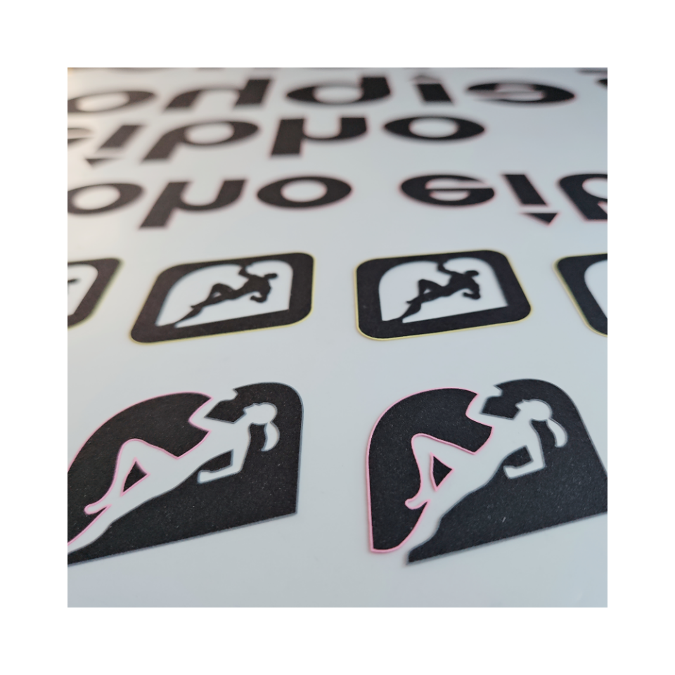 Factory Custom custom silicone heat transfer logo iron on transfer print on t-shirt