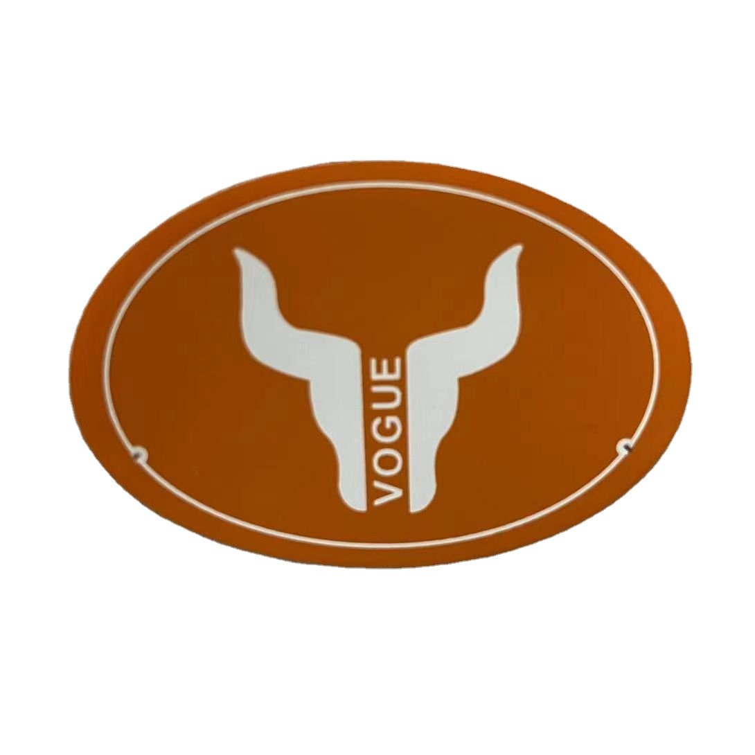 custom soft rubber durable silicon heat transfer label for clothing