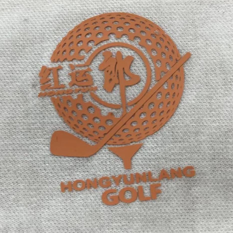 custom soft rubber durable silicon heat transfer label for clothing