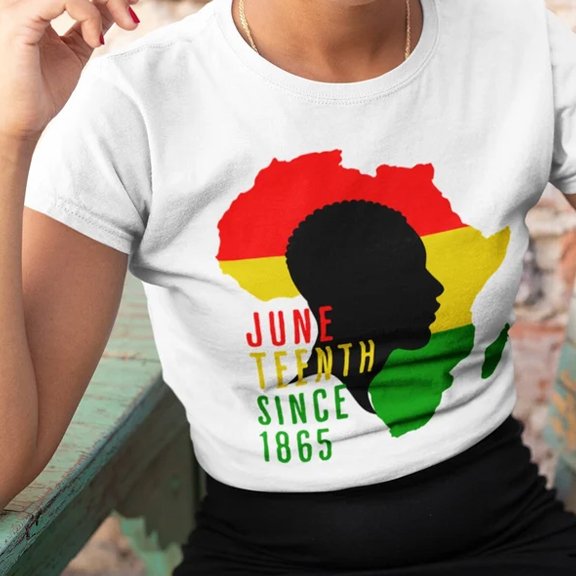 Yunshang Wholesale Custom high quality Juneteenth DTF screen printed Vinyl 3D puff heat transfer printing stickers for t-shirt