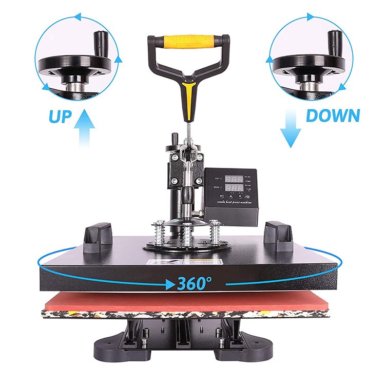 8 in 1 t shirt print designed transfer machines for clothing calandra heat press machine with CE certificate