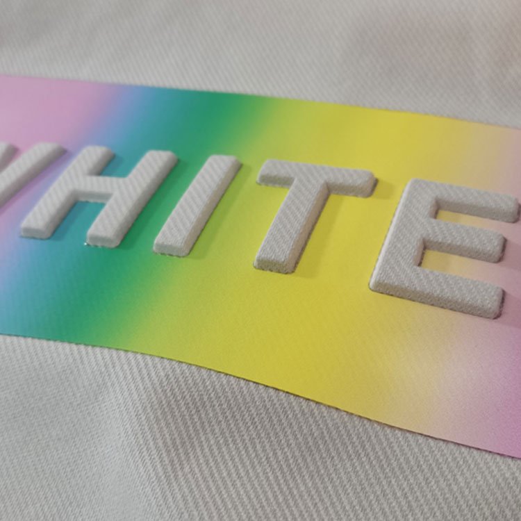 Customized Silicone Screen Printing Logo With Thickness Washable Logo Customized