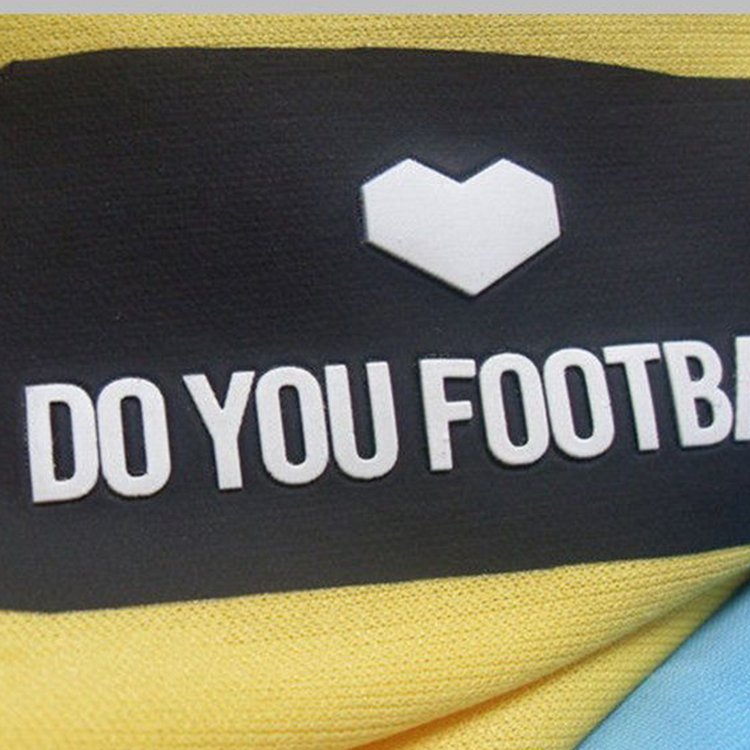 Customized Silicone Screen Printing Logo With Thickness Washable Logo Customized