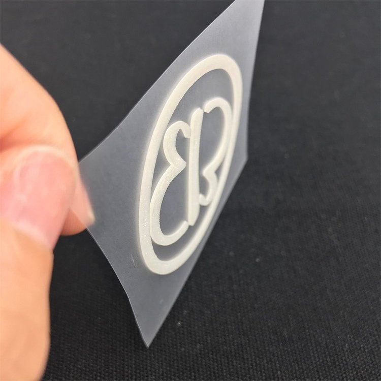Customized Silicone Screen Printing Logo With Thickness Washable Logo Customized