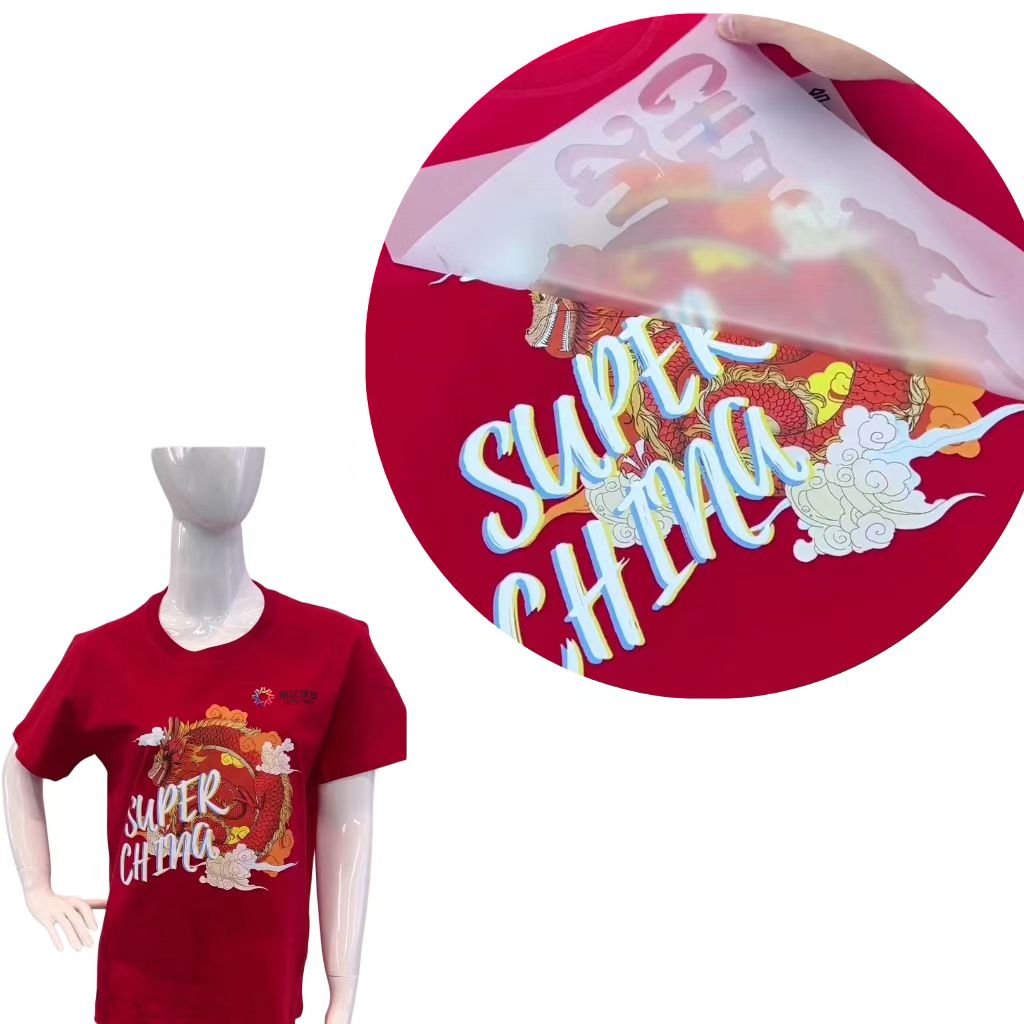 DTF printer 60cm i3200 CMYK White printing pet film sublimation dtf heat transfer T-shirt printing machine
