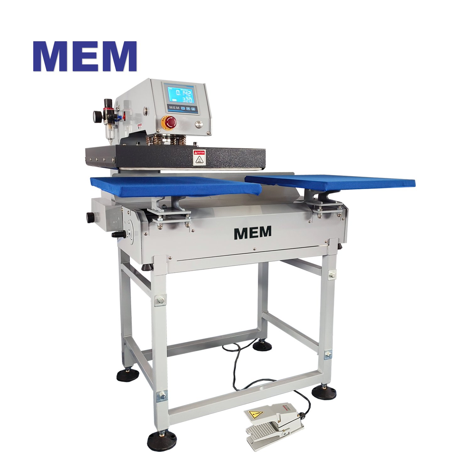 TQB-4050 Full Automatic Double Station Pneumatic Heat Press Machine T-shirt Printing Machine Sublimation 40x50cm