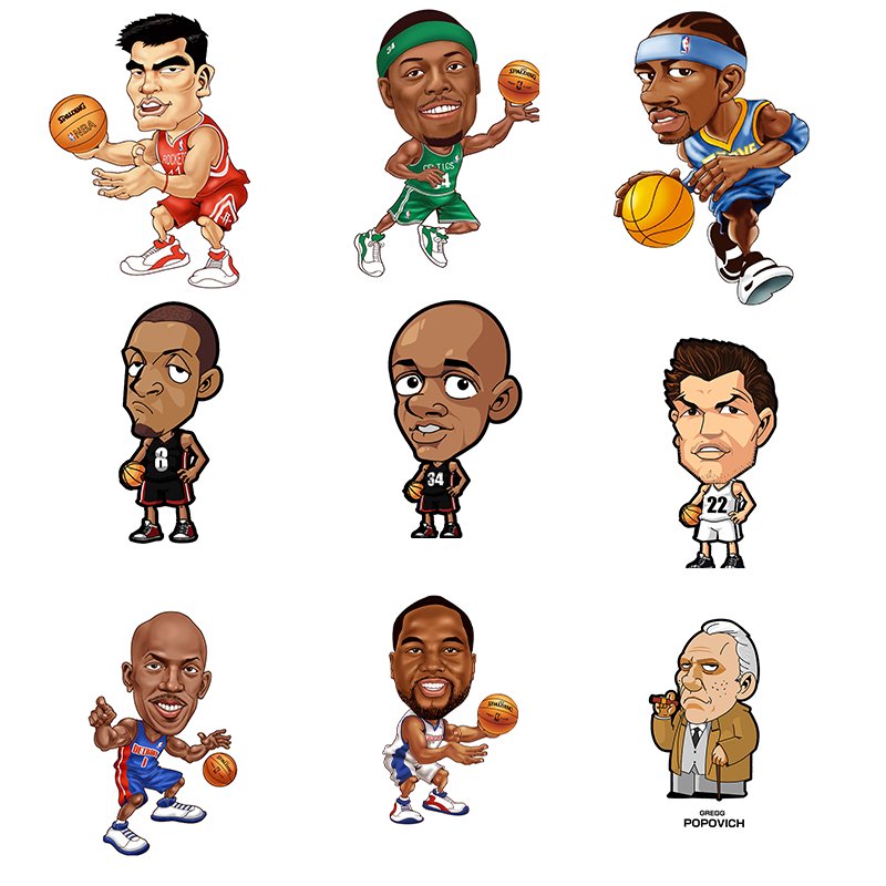 Wholesale High Quality Funny basketball star Vinyl sticker logo t shirts DTF heat transfers printing for fashion t shirts