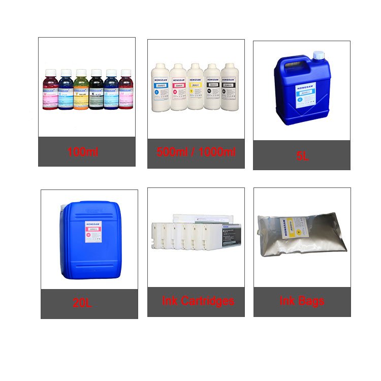 Hongsam Digital Textile Printing Sublimation Ink for Epson Large Format Printer 4720 I3200 S3200 Printhead