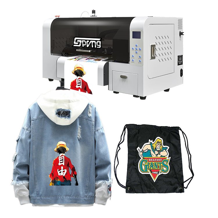 Spring clothes printing digital xp600 I3200 A3 dtf printer machine for small business price in China with dryer