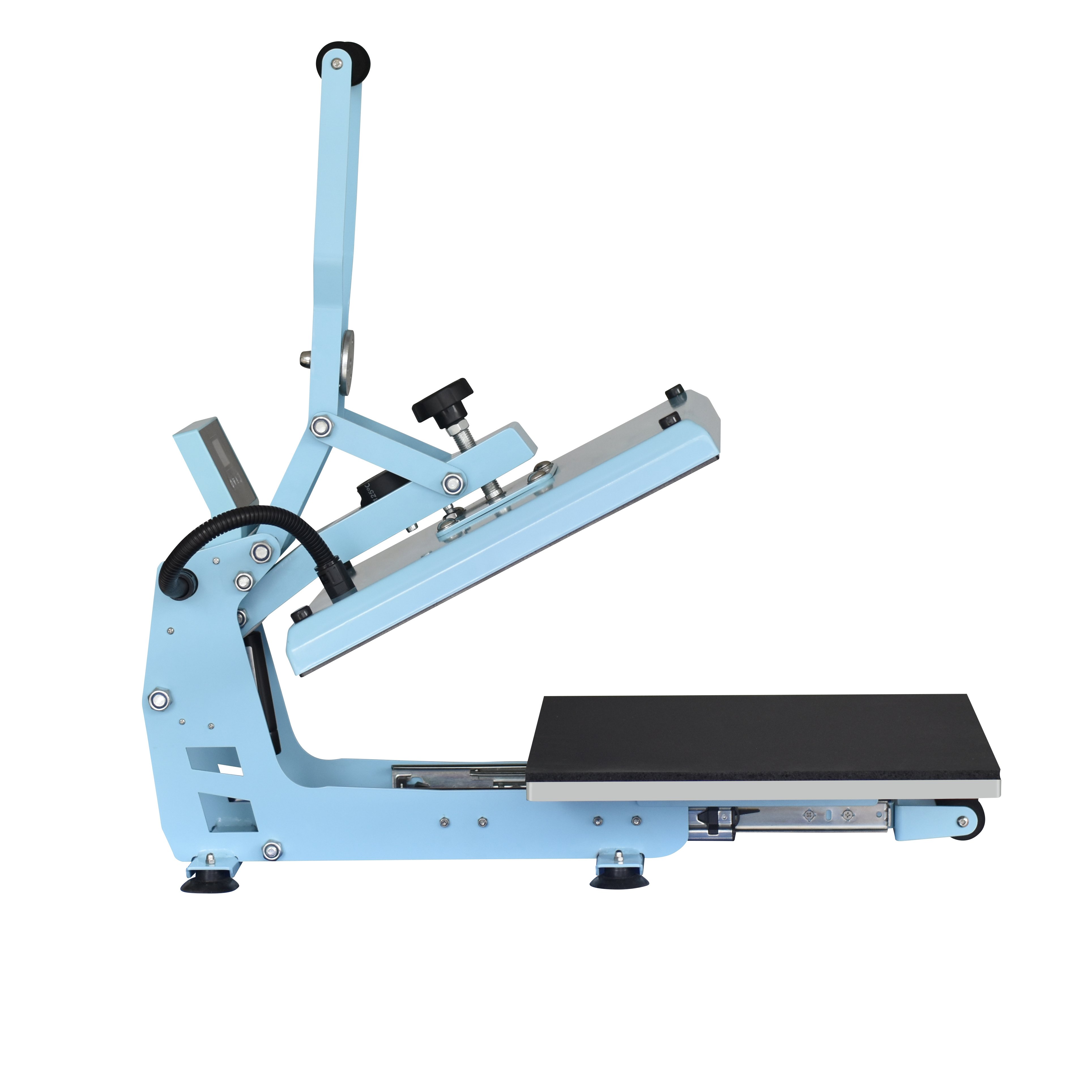 The New Product A Hot Seller 15x15 Inches sublimation t-shirt Auto-open Heat Press Transfer Printing Machine 38 x 38