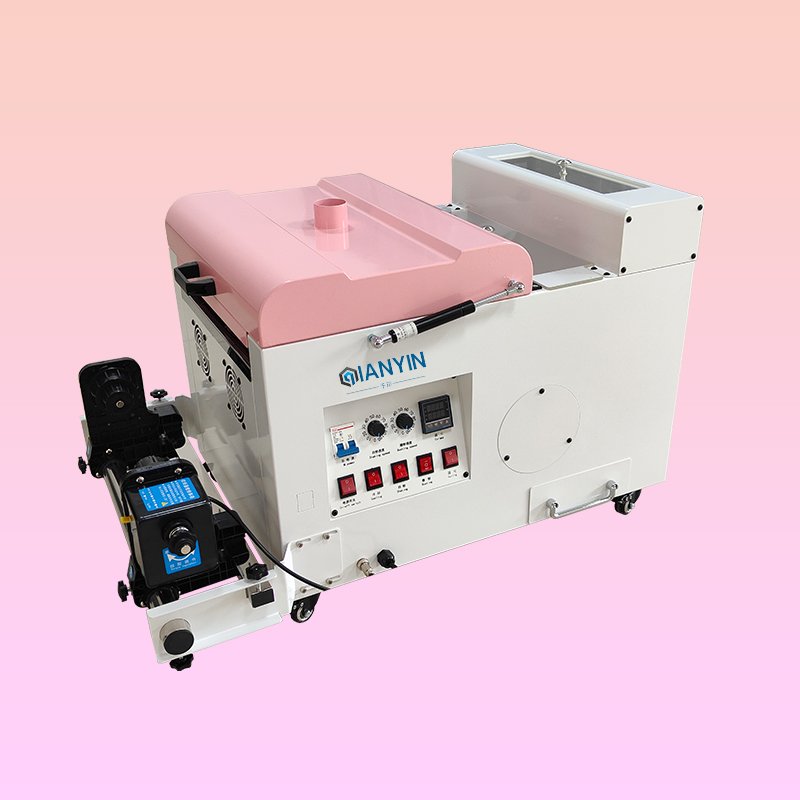 pink 30cm DTF printer machine heat transfer printing machine for logo printed paper cups