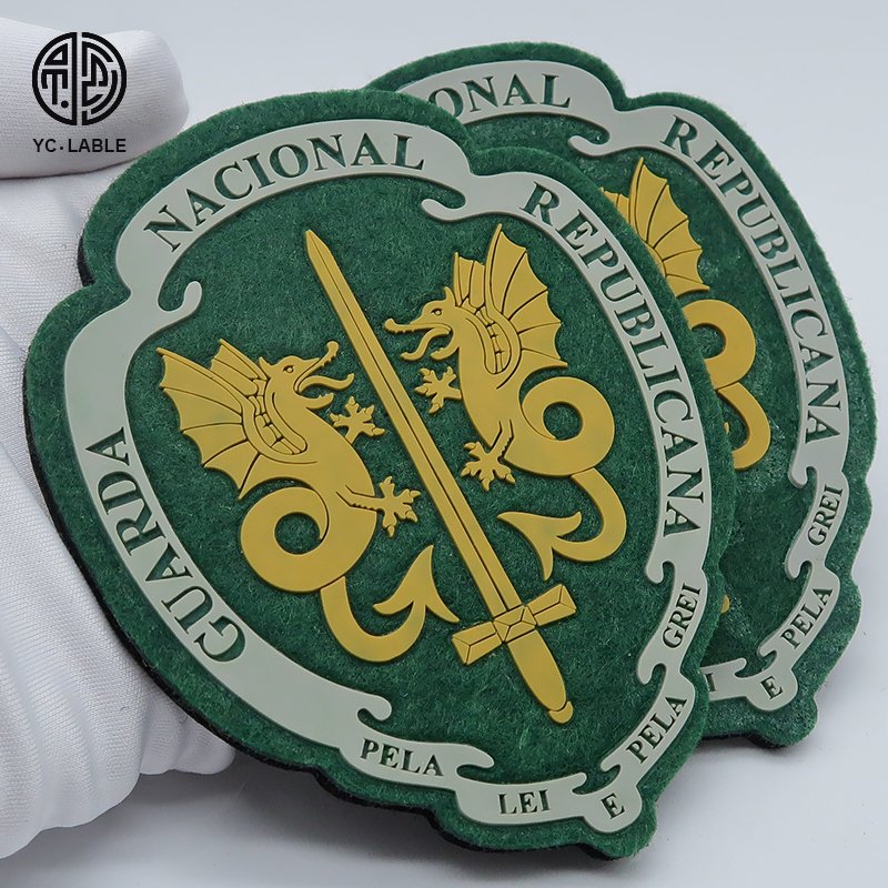 Rubber Silicone Label Wholesale Custom Brand Logo Heat Transfer Printing Patch Garment Labels