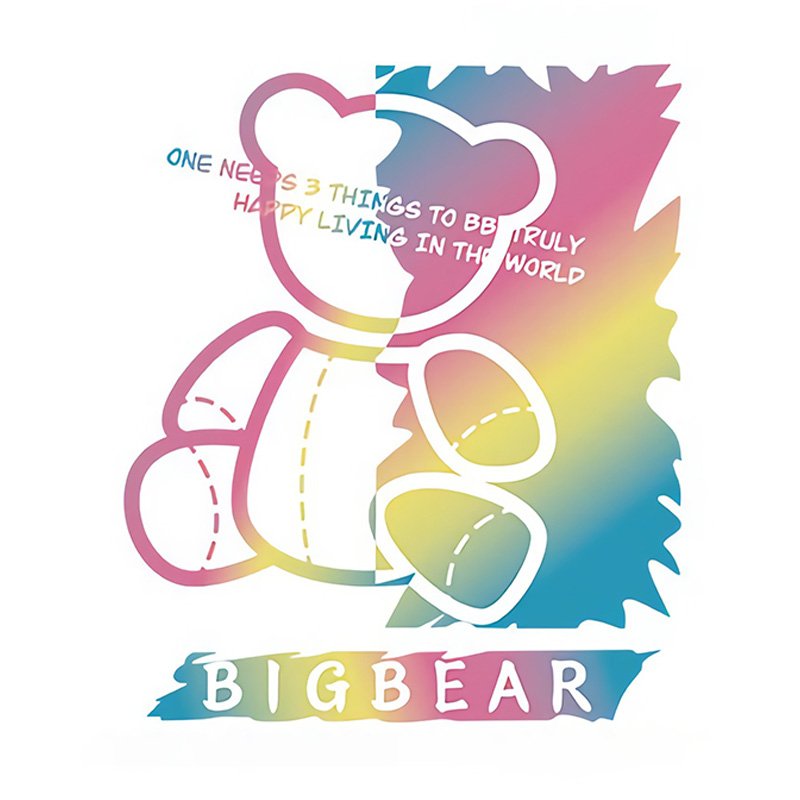 heat transfers customized reflective dtf printing service Hip-Hop vinyl stickers dtf transfer film for tshirt transfer printing