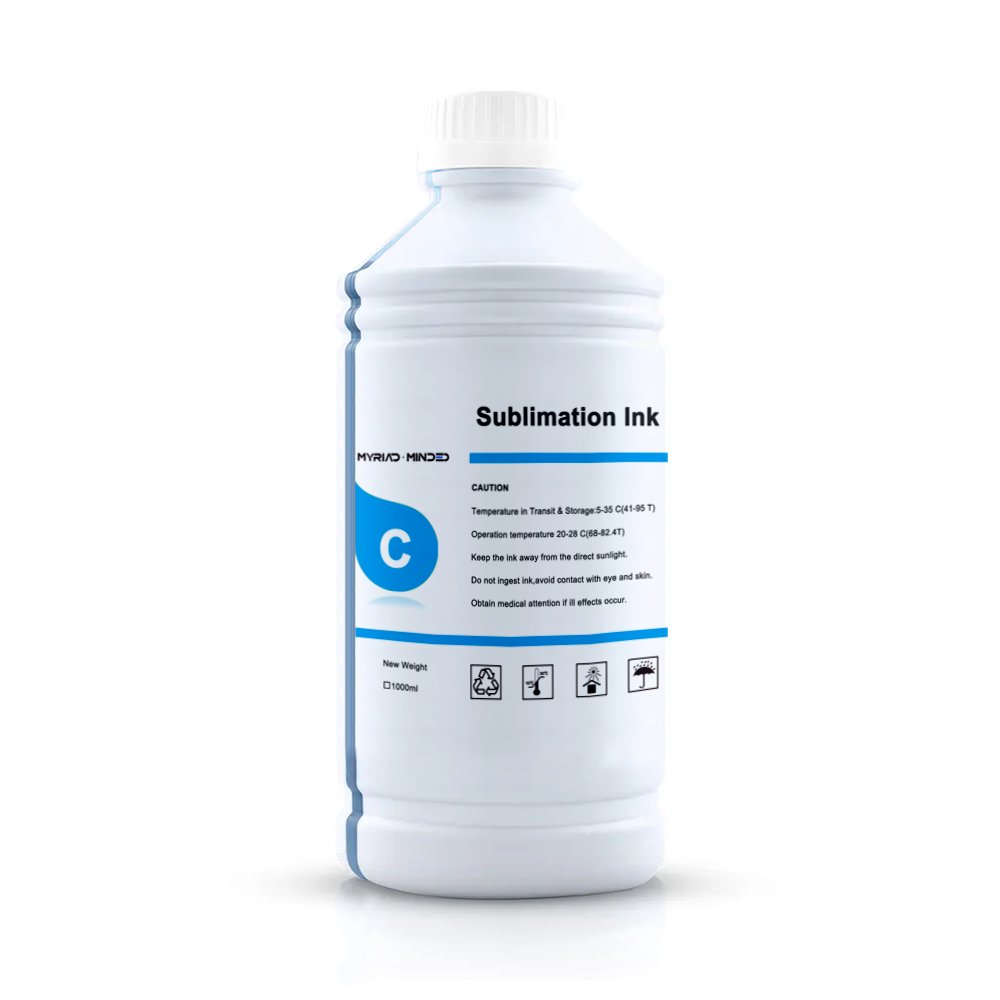 1000ML Factory Direct Colorful high density Sublimation Dye Ink for Epson large format sublimation digital printing