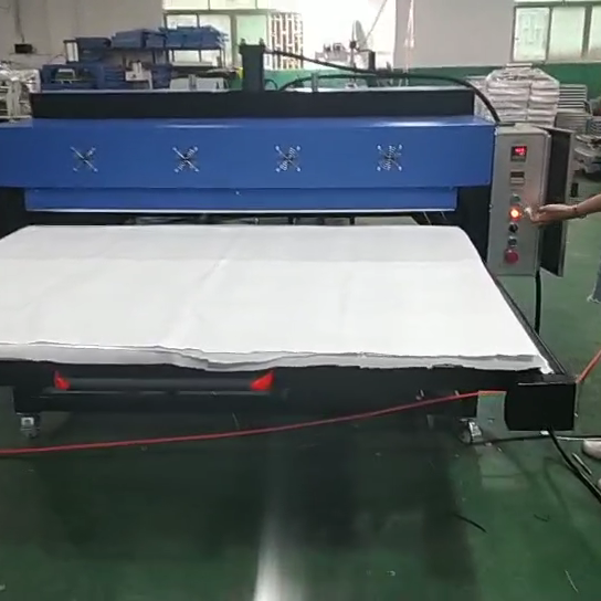 Hydraulic Automatic Fabric Heat Press Embossing Machine