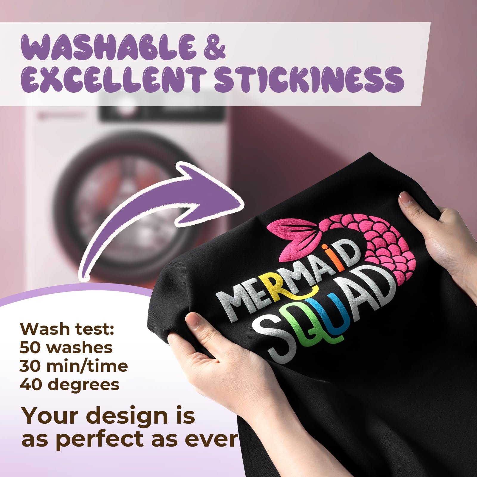 Puff Transfer Label High Quality 3D Garment Print Letter Design Flex Heat Transfer Vinyl Washable Cold Peeling / Hot Peeling