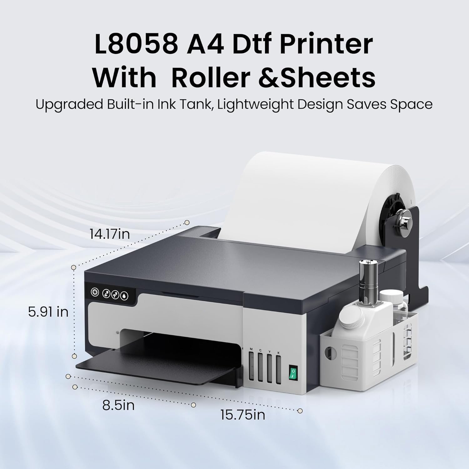 Unic Hot Sell A3 /A4 DTF Printer Option Shaking Powder Machine With XP600 Printhead DTF Printing machine